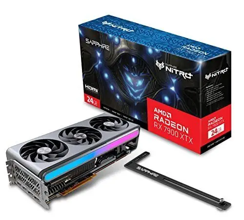 

Sapphire Nitro+ AMD Radeon RX 7900 XTX Vapor-X Gaming Graphics Card 24GB GDDR6