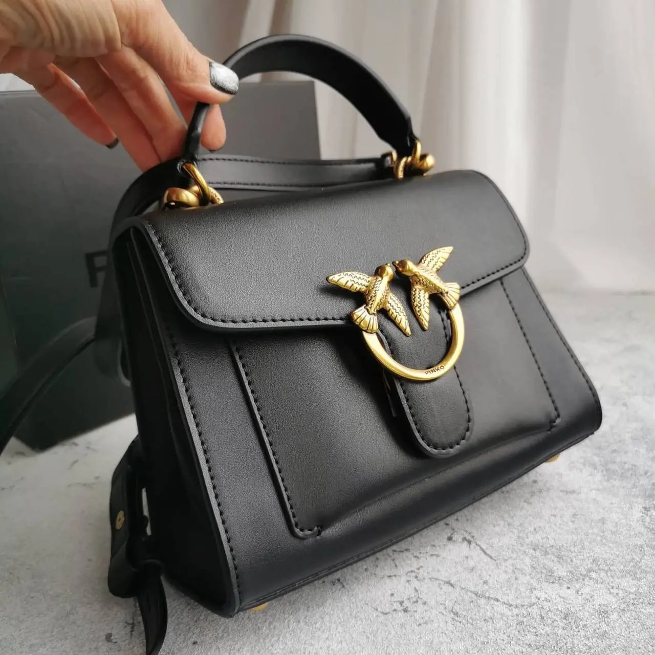 Сумка С Птичками Pinko Купить