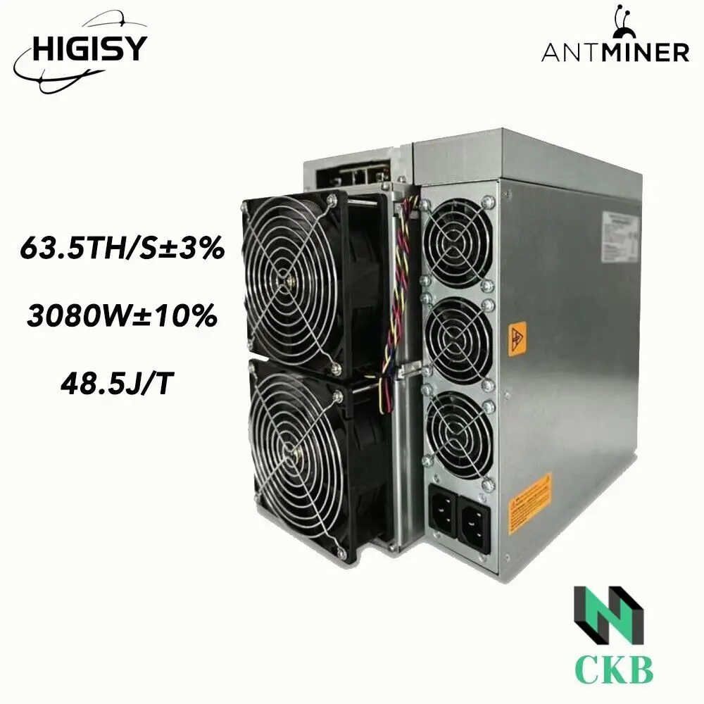 

AB Bitmain Antminer K7 63.5Th/s CKB Майнер, мощность 3080 Вт