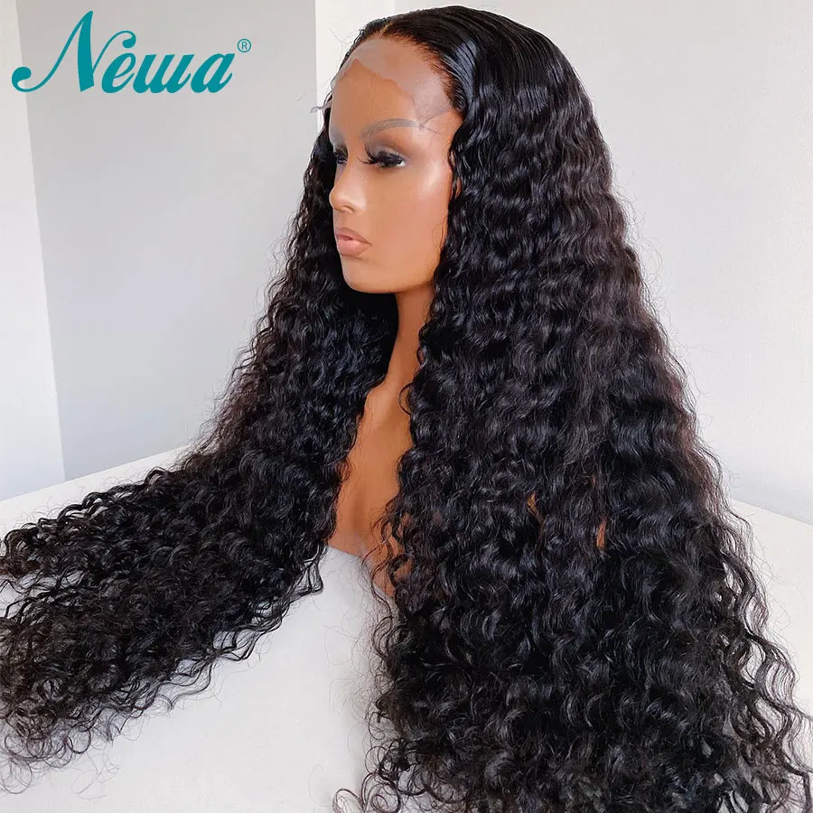 

13x4 Lace Frontal Wig Human Hair Peruvian Hair Wigs For Women 13x6 Long Curly Lace Front Wig Pre Plucked Remy Hair Closure Wig