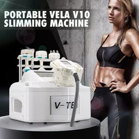 portable v9 vela body shape weight loss vacuum 80k cavitation slimming roller shaping massage machine fat removal face lift