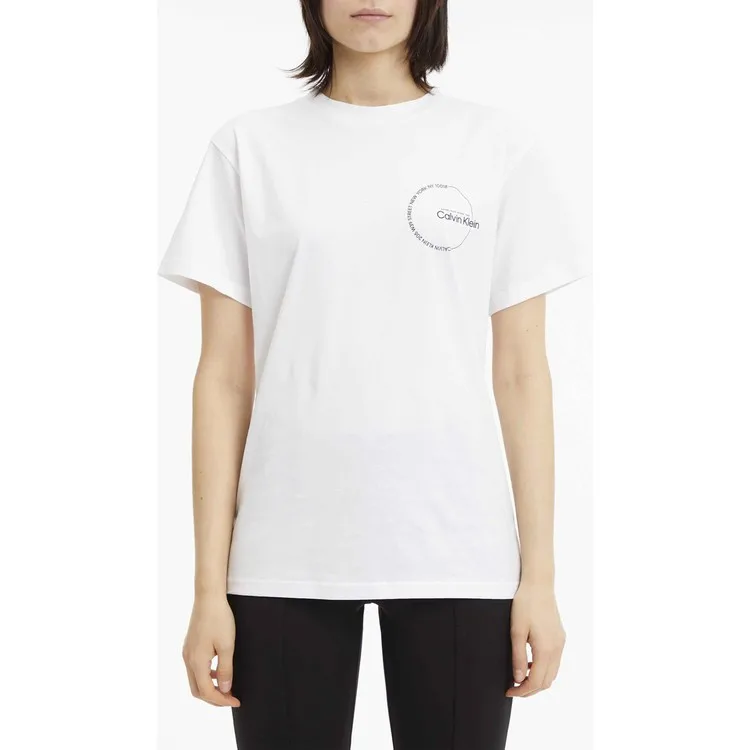 Calvin Klein Белая женская футболка