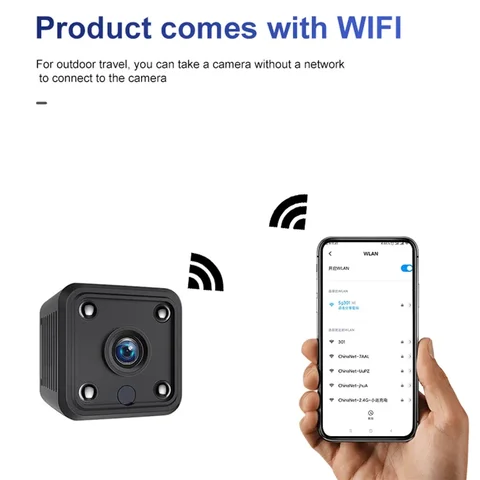 X6 Mini HD 1080P Wireless Security Surveillance Cameras With WiFi Night Vision Smart Micro Camera For Home