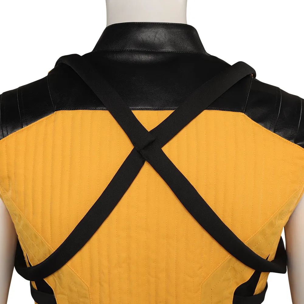 Фото Костюм для косплея Mortal Kombat Scorpion, мужские костюмы, фантастическая одежда для ролевых игр, костюм для Хэллоуина, карнавала, детской одежды №5