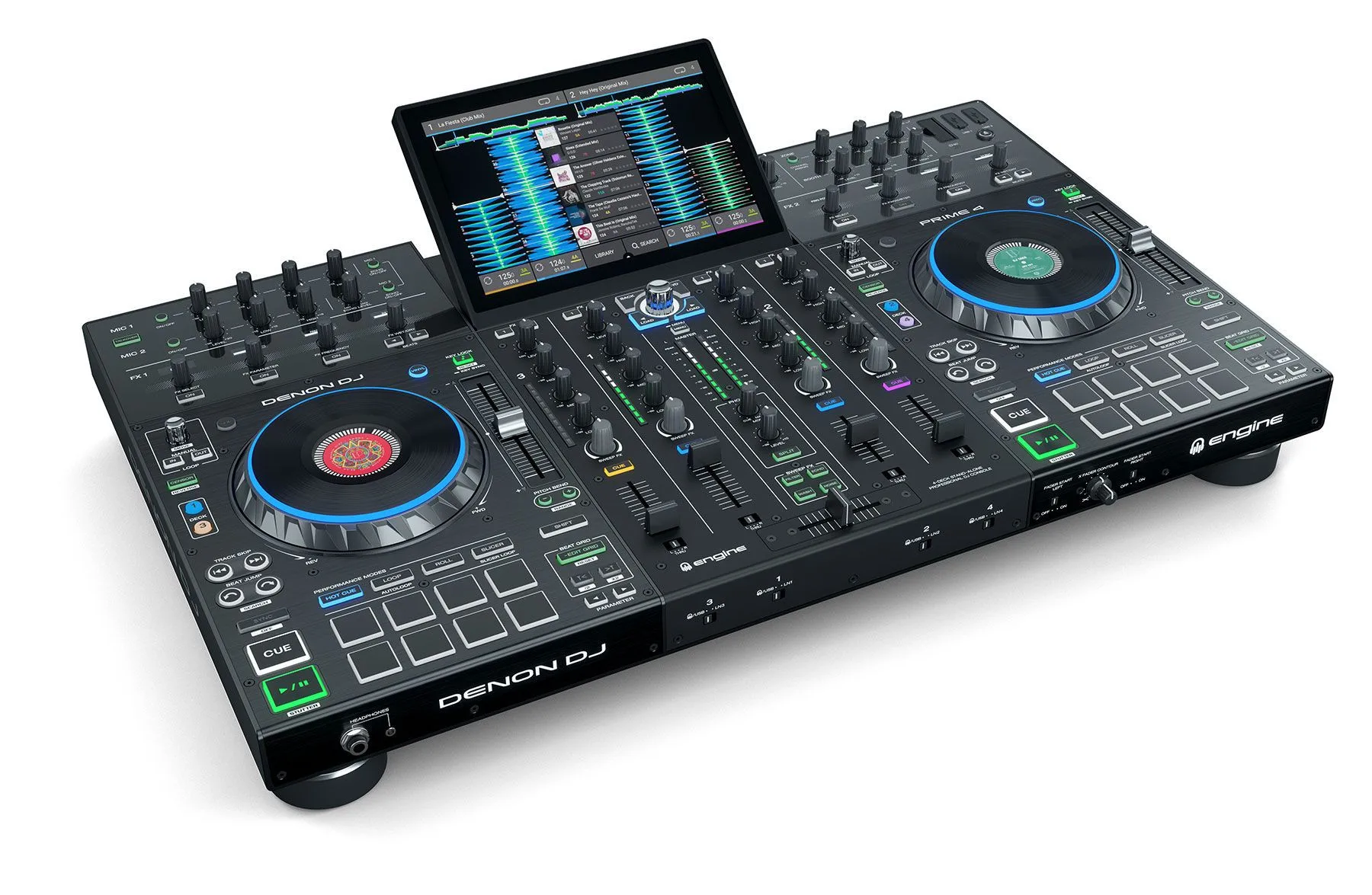 

Лидер продаж ON Prime 4 4-дельная автономная система DJ-контроллера с сенсорным экраном 10 дюймов