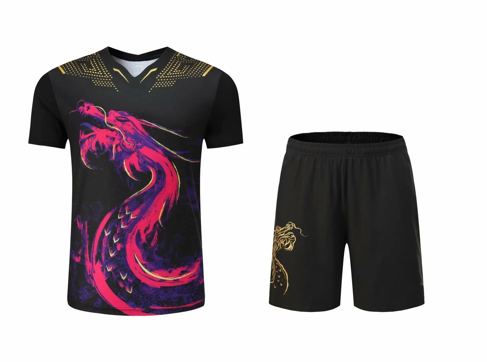 New Dragon Chinese table tennis Jerseys Men Women Children China ping pong t shirt sports suits Table tennis uniforms clothes