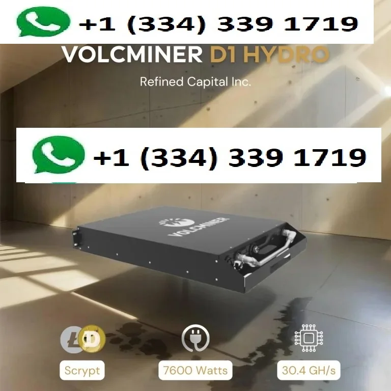 С. ИДЕАЛЬНАЯ ПРЕДЛОЖЕНИЕ КУПИТЬ 2 ПОЛУЧИ 1 Бесплатный Volcminer D1 Hydro 30 4 ГГц/с 7600 Вт Litecoin