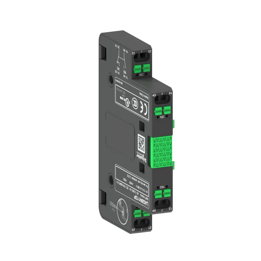 Schneider Electric ДОПОЛНИТЕЛЬНЫЙ КОНТАКТНЫЙ БЛОК 1НО+1НЗ ПРУЖИННЫЙ ...