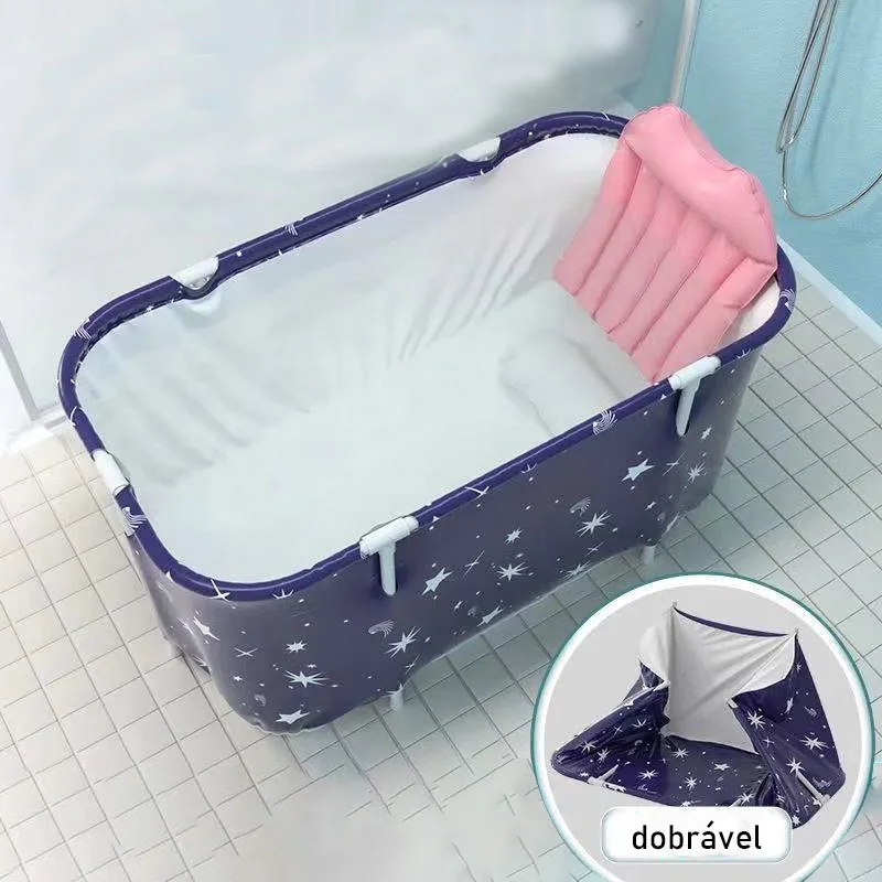 Большая пластиковая Ванна для взрослых толстая переносная домашняя изоляция