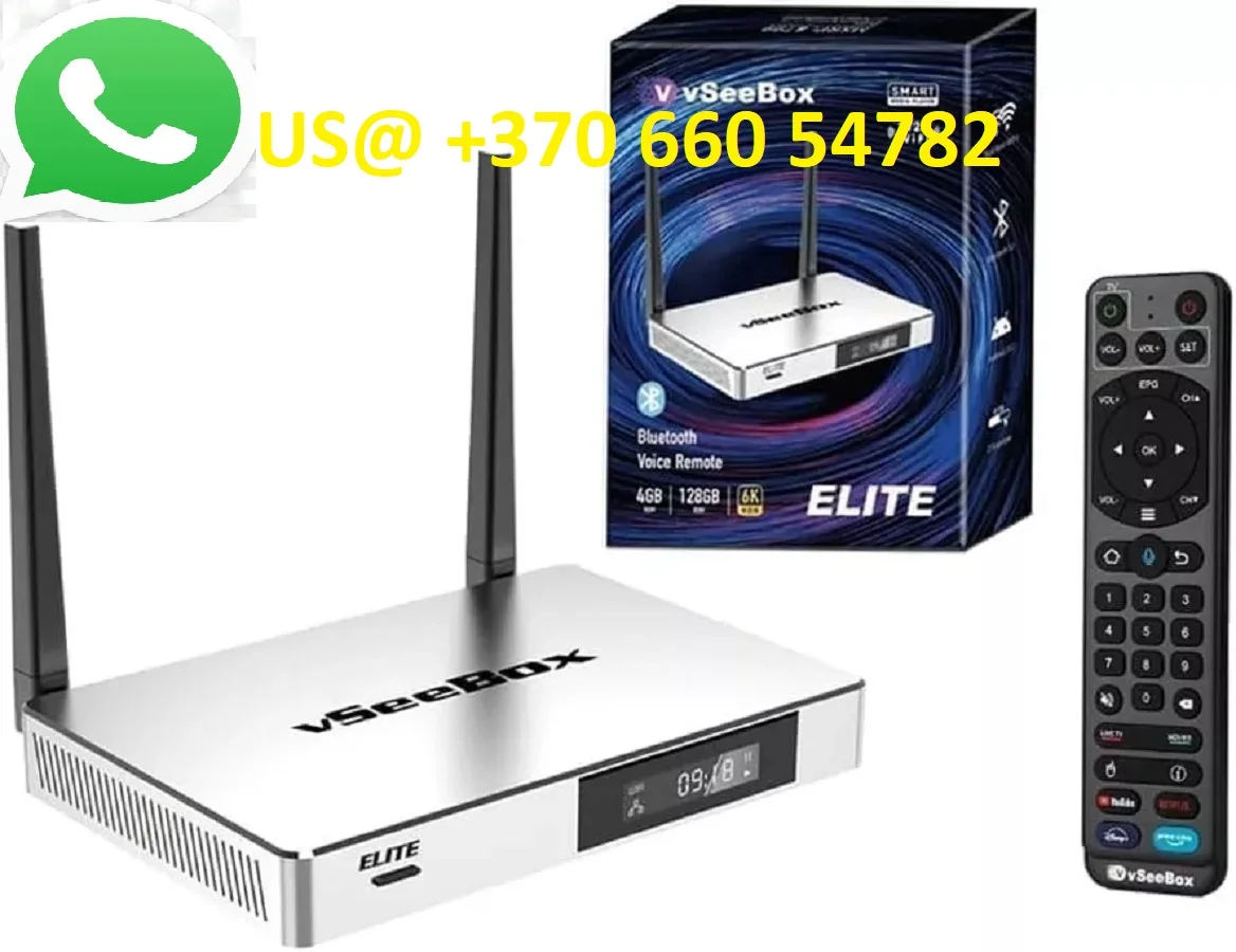 ЛУЧШИЕ ПРОДАЖИ КУПИТЕ 2 ПОЛУЧИТЕ 1 БЕСПЛАТНО 2024 vSeeBox Elite 6K Последняя версия