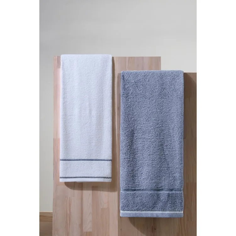 Хлопковая мания Profundo Bath Sky 70 x 140 см Хлопковое очень мягкое современное полотенце