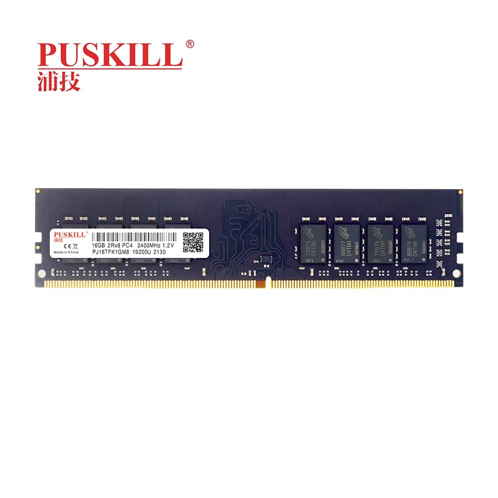 

PUSKILL Memoria Ram DDR4 8GB 4GB 16GB 2400mhz 2133 2666mhz UDIMM PC High Performance Desktop Memory
