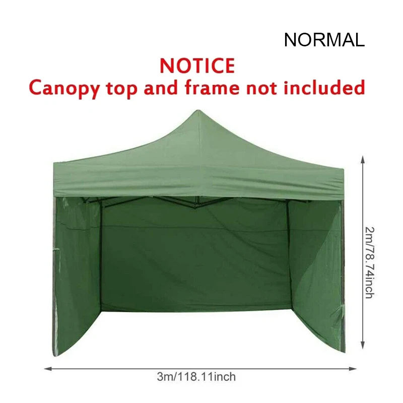 Sunshade Tent Cloth Frameless Folding Waterproof Translucent Oxford Party Camping BBQ Wedding Outdoor Gazebo Marquee Tarpaulin images - 6