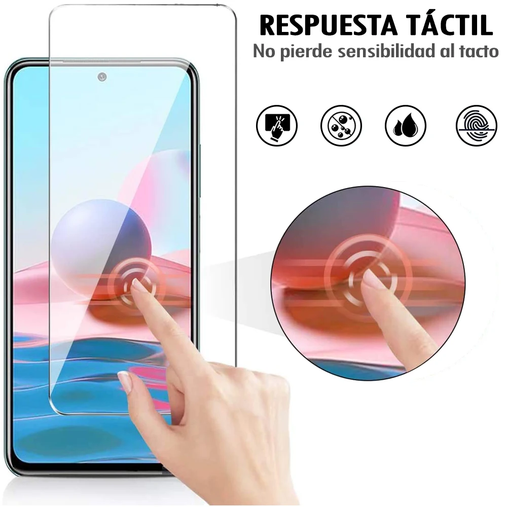 Защита экрана для Xiaomi Redmi Note 11 - 11S Pro 5G закаленное стекло твердость 9H прозрачная