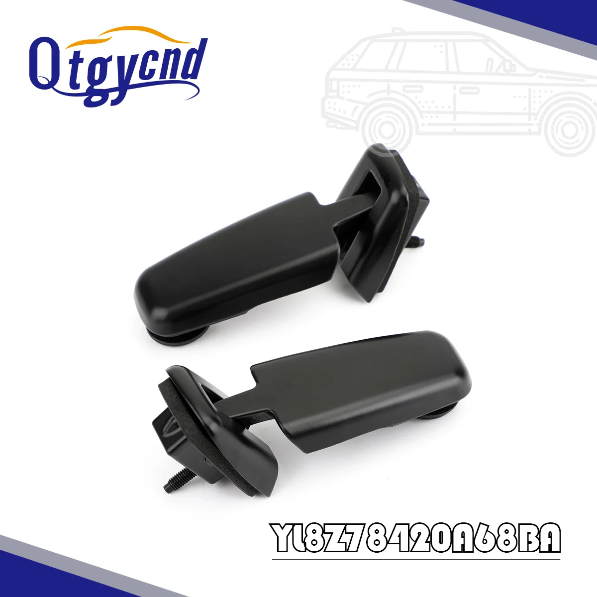 Новая задняя петля YL8Z78420A68BA LH &amp RH для окон Ford Escape 2001-2007 Mercury Mariner 2005-2007 YL8Z78420A69BA