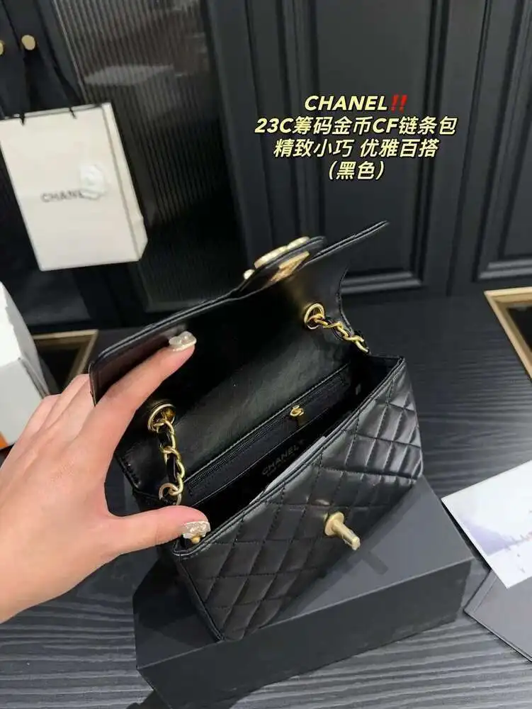 точная копия 1:1 Сумка Chanel Из ВолоВьей Кожи 19см*12см |