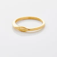 Personalised arabic letter ring 1