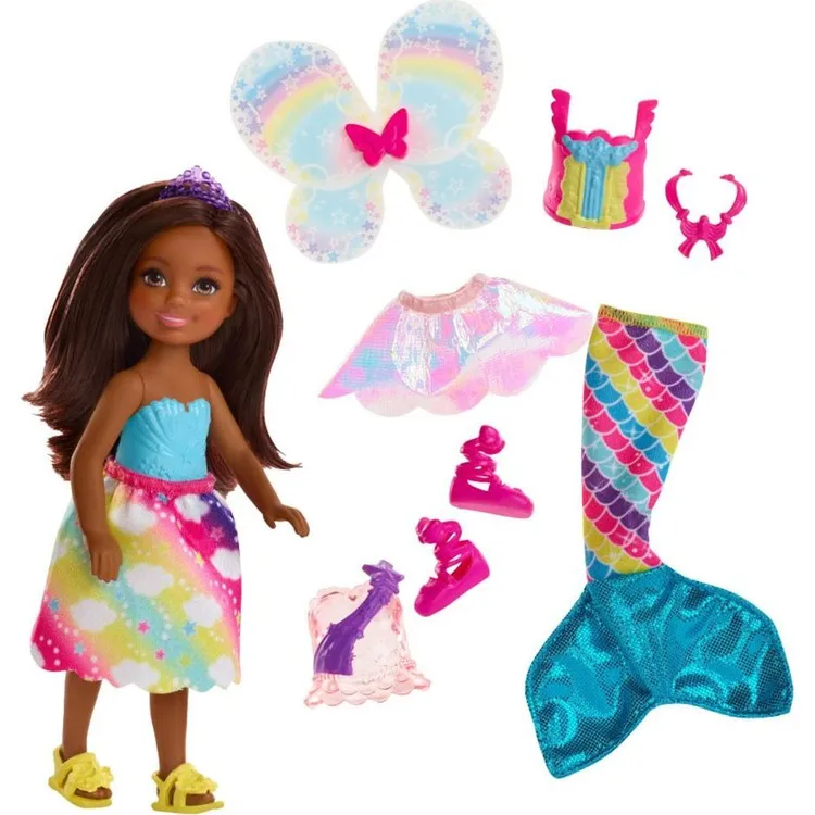 Barbie Dreamtopia Челси и одежда FJC99-FJD01