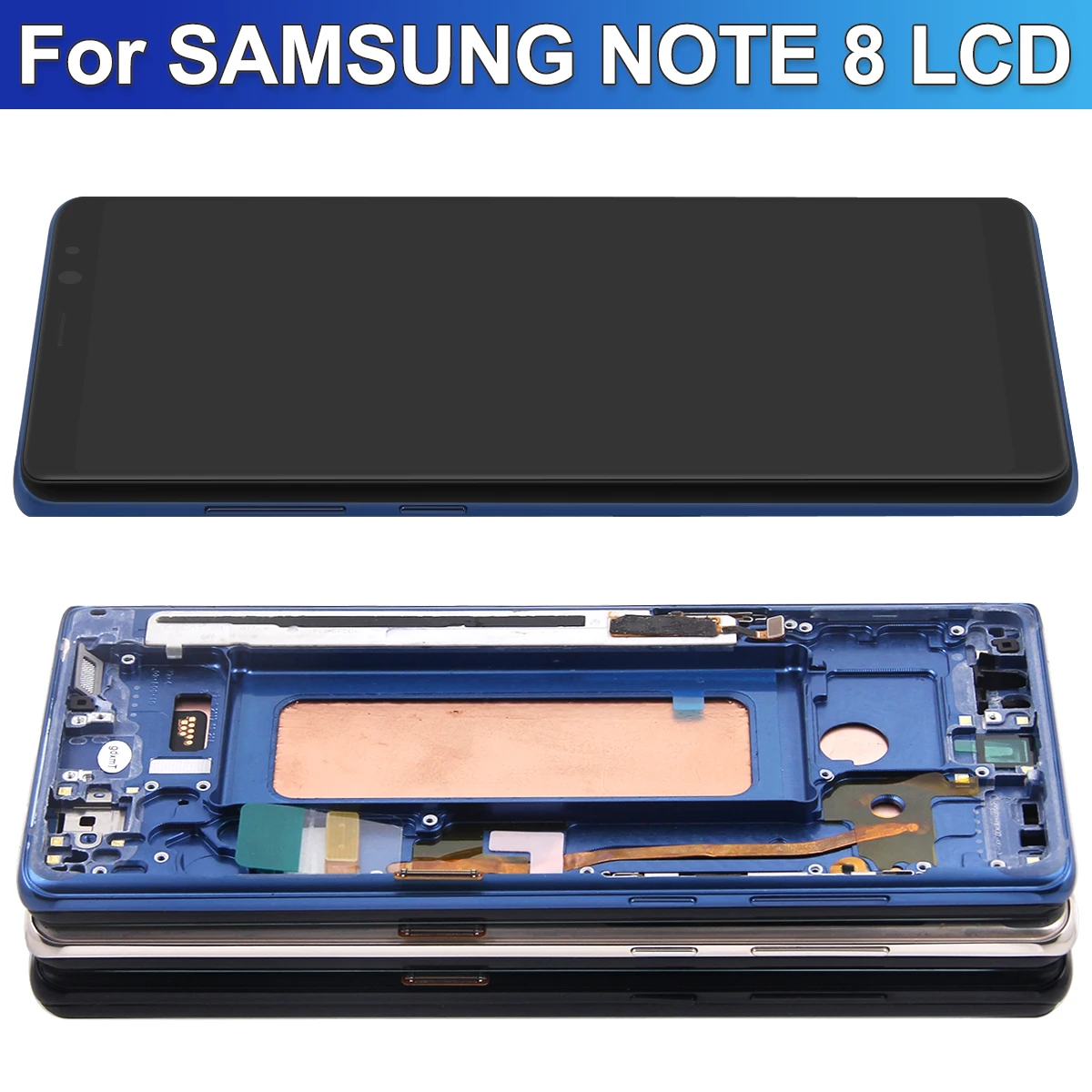 ЖК-дисплей с сенсорным экраном и рамкой в сборе для Samsung Note8 N950A N950U N950F N950V