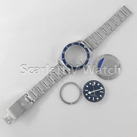 zf factory latest version black bay fifty eight super perfect quality install a2824 movement blue dial ss bracelet mens watch
