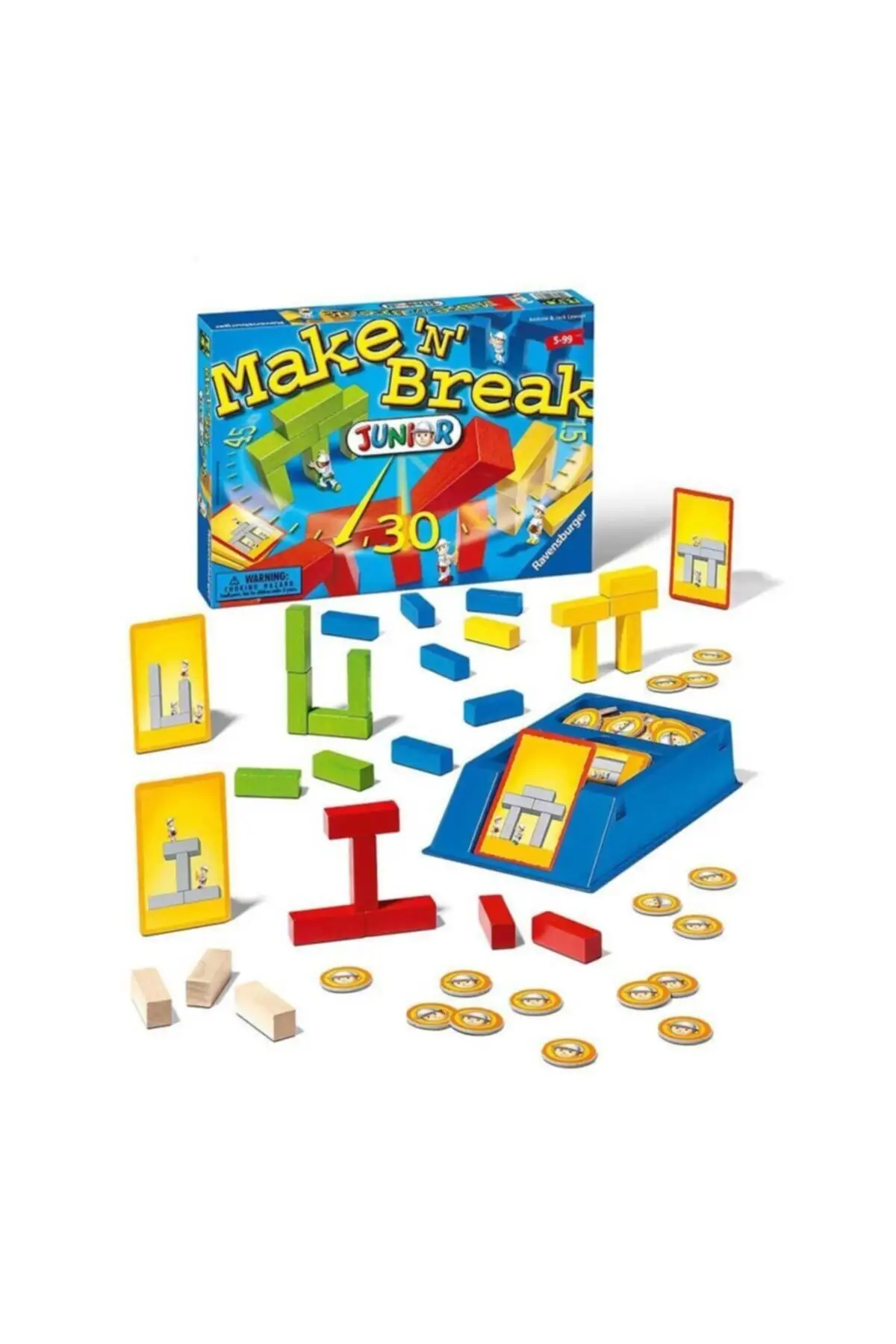 Make n go. Игрушка make n break. настольные игры для 2х. make &#039;n&#039; break. настольная игра ravensburger собери - разбери. junior.