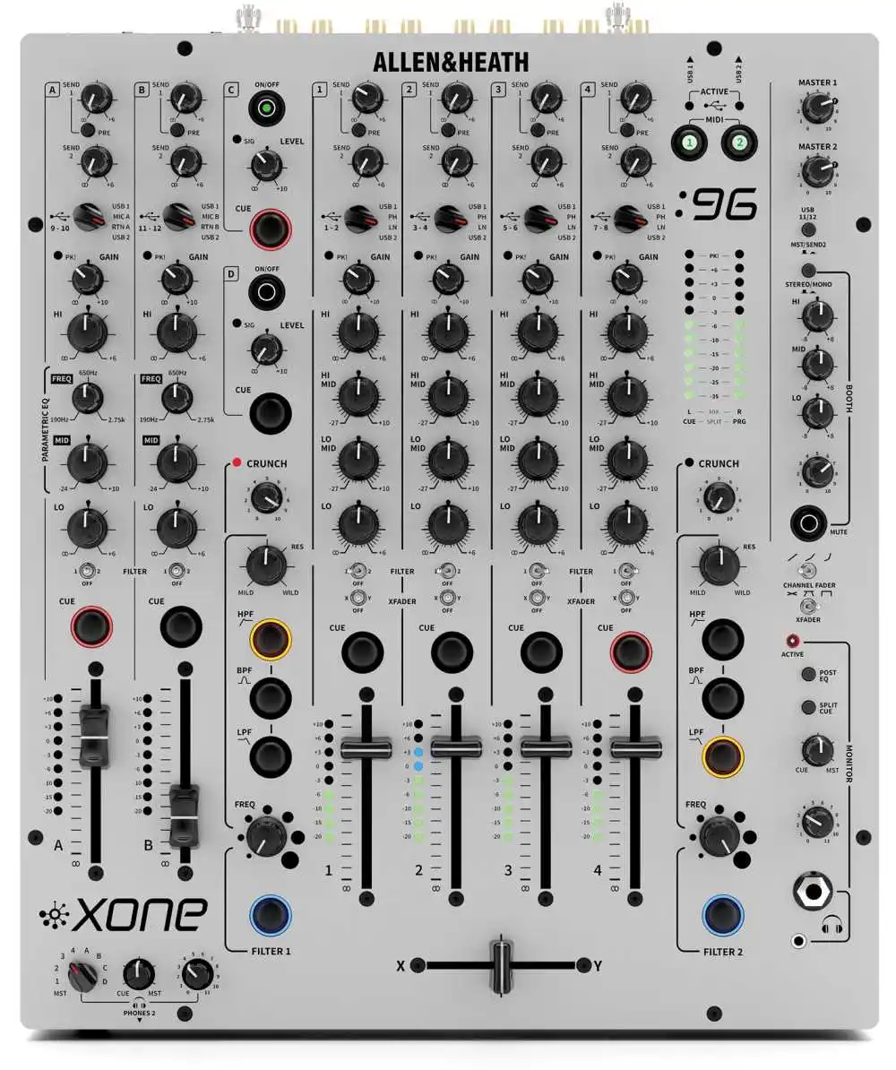 

NEW DISCOUNT ALLEN & HEATH XONE:96 - 6+2 CHANNEL PROFESSIONAL CLUB MIXER