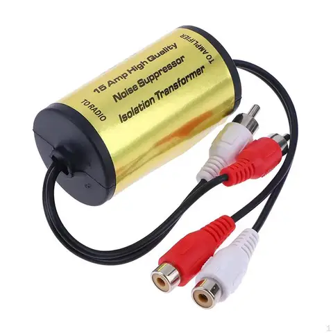 Изолятор контура заземления RCA Audio Noise Filter заменяет профессиональный подавитель для радио