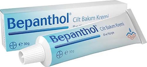 Bepanthol 30 г крем для ухода за кожей провитамин В5 Интенсивный уход за кожей лица рук и тела, обезвоженная кожа, успокаивающее Увлажнение сухой кожи Lotio