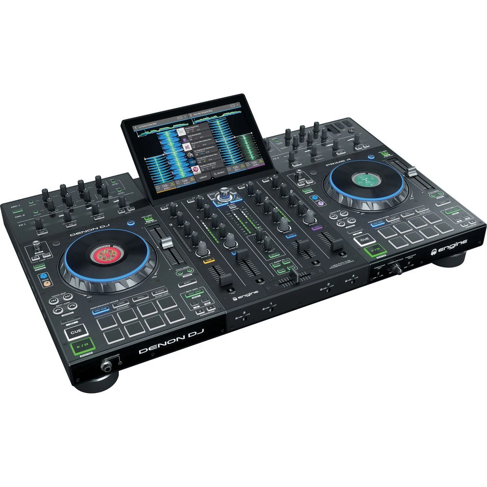 

Новинка, оригинальная система Denon Prime 4 DJ, 4 деки, автономный | Наушники DJ | Флэш-накопитель 32 ГБ