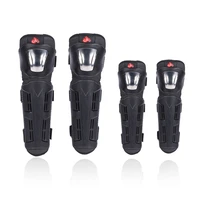 motorcycle mtb knee pads motocross knee pads stainless steel baffle moto protection riding elbow guard 4 pcs for men and women