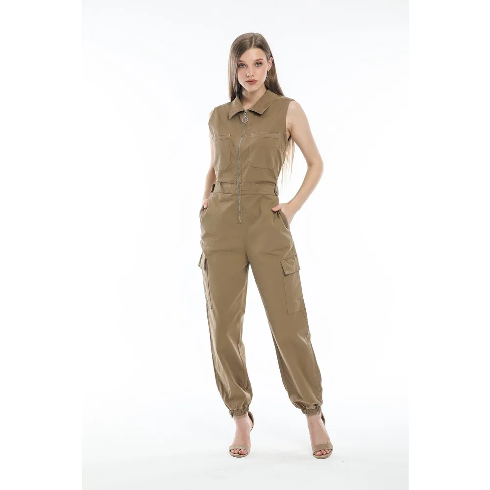 

Длинный комбинезон Shoppingdimoda❤Джинсы с рваными дырками, гибкая летняя облегающая повседневная одежда