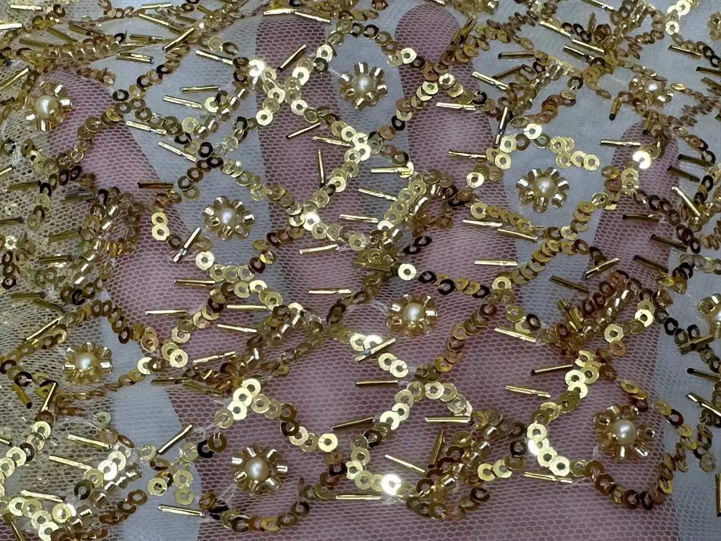 Новинка 2024 африканская кружевная ткань с блестками Высококачественная вышивка 3D