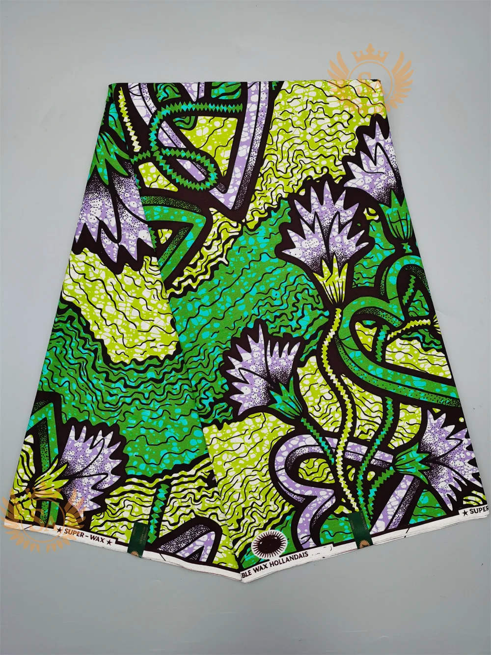 Настоящий супер-Вт Гарантированная супер настоящая восковая Ткань Голландский