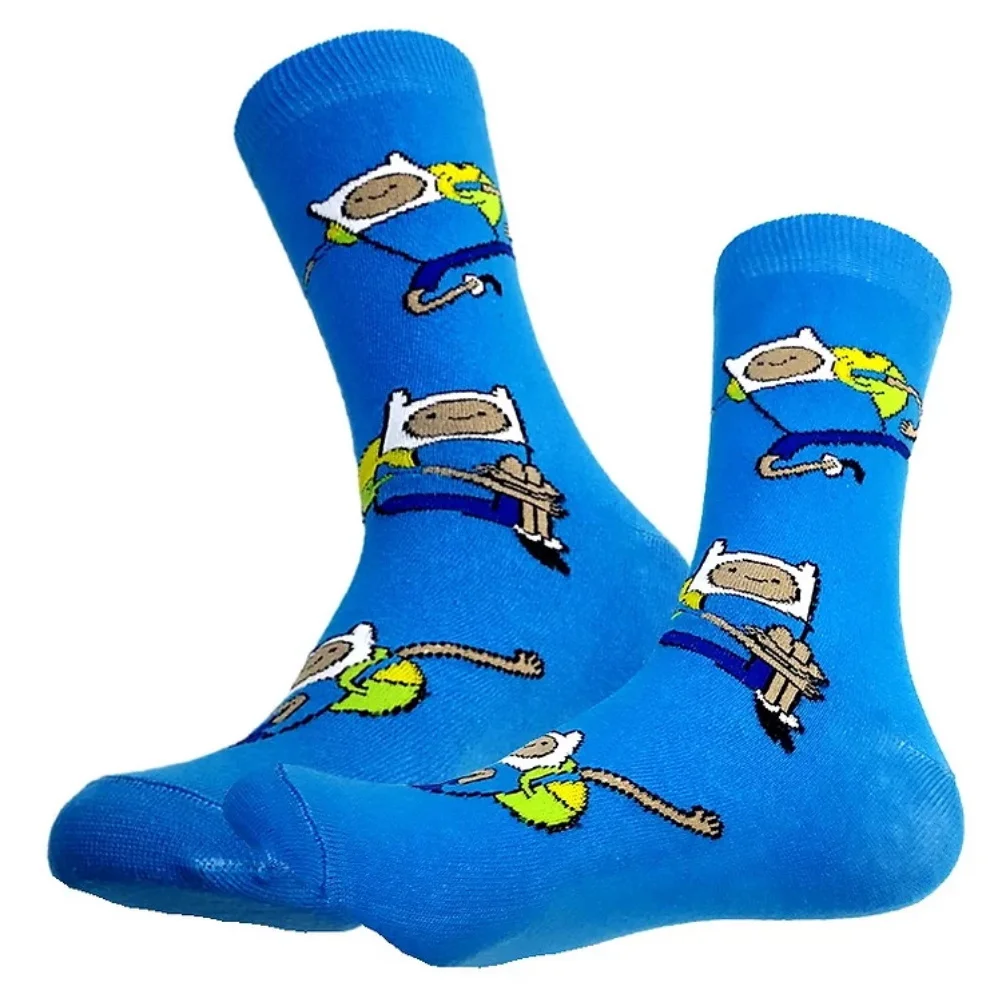 Носки Adventure Time &quotФинн путешественник&quot р-р 36-40 (голубой)