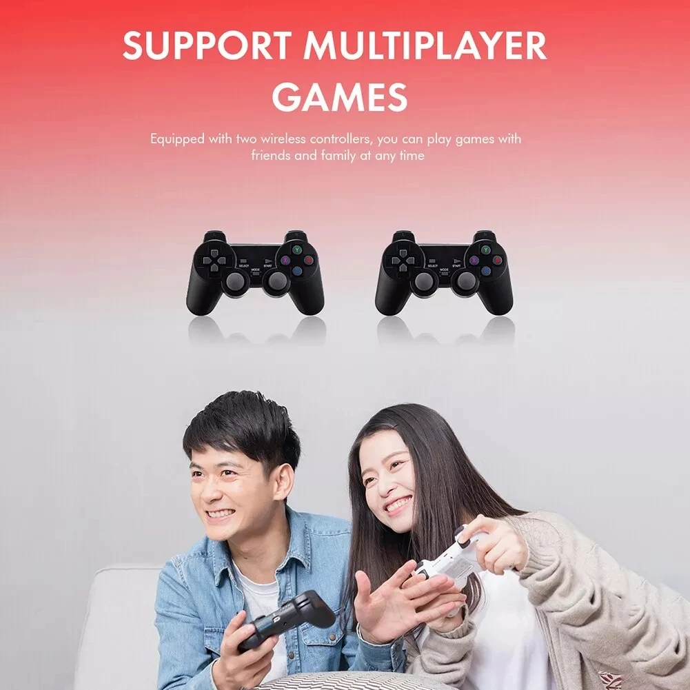Консоль игровая GD10 2 4 ГГц 40000 ГБ 4K 128 игр |