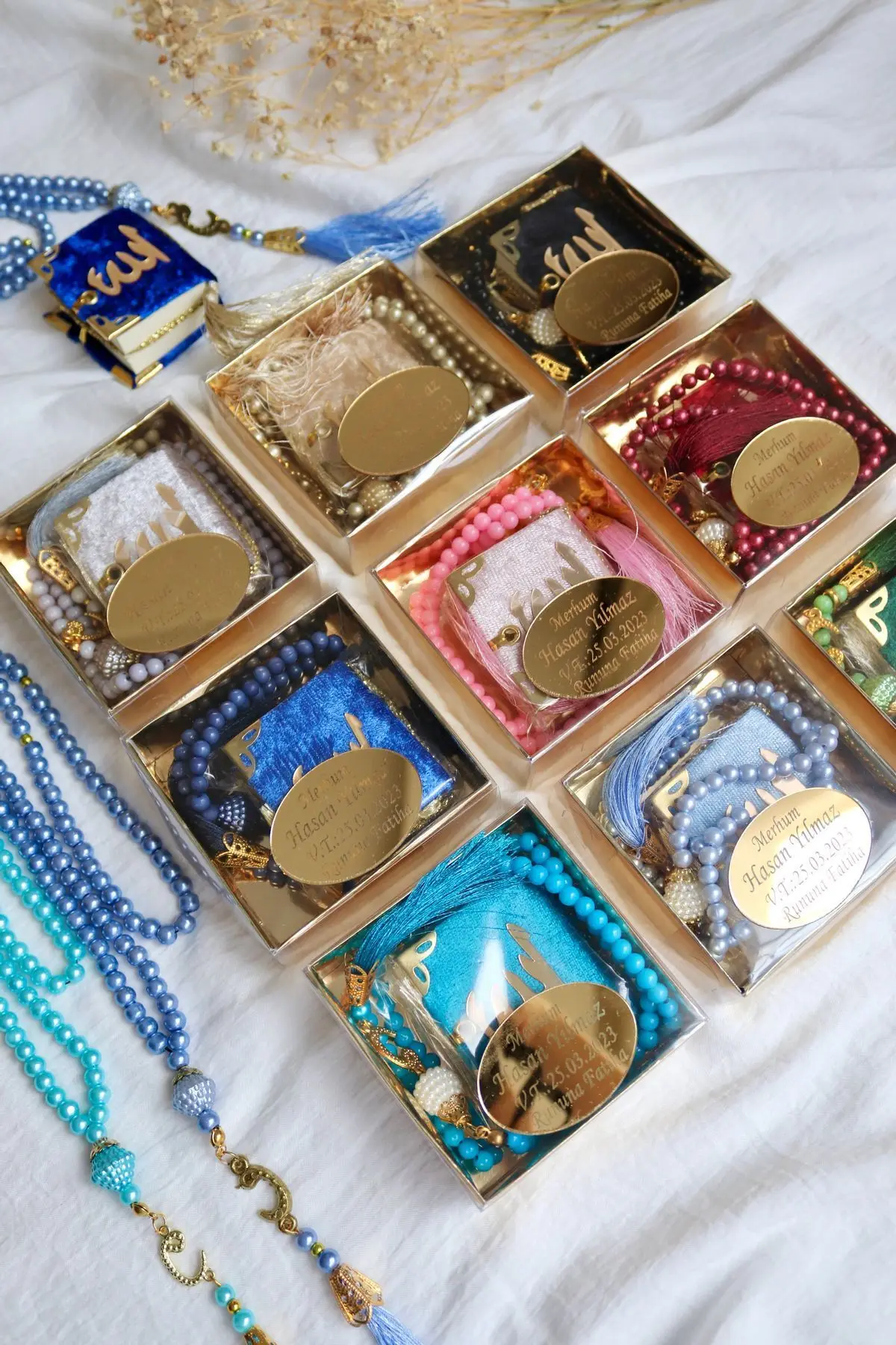 Мини-Коран 10-20-50-100 штук мусульманский четки Мевлют оптовая продажа подарочный