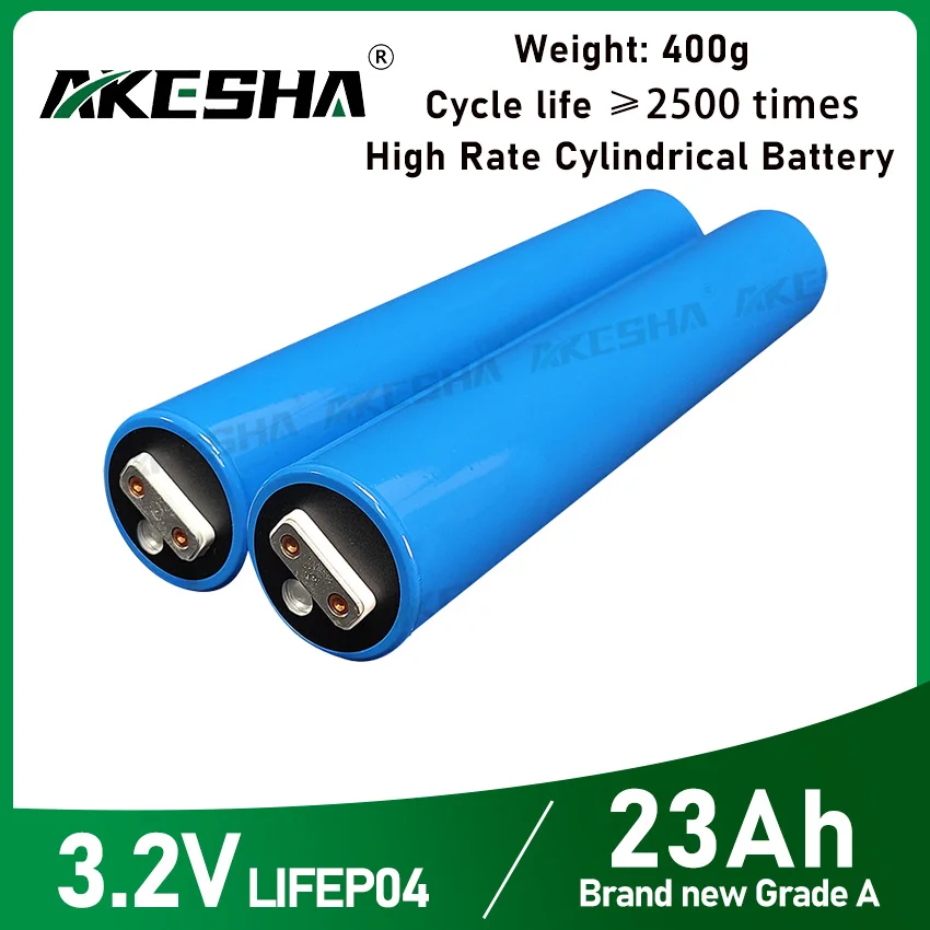 Новый цилиндрический аккумулятор CATL 3,2 в 23 Ач Lifepo4 с высокой скоростью, подходит для электромобилей, скутеров, стартеров мощности, быстрая доставка