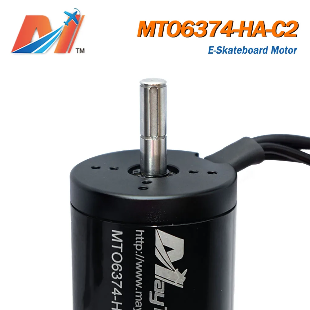 Maytech 6374 170KV 10 мм вал бесщеточный фотоэлемент для электрического горного сноуборда