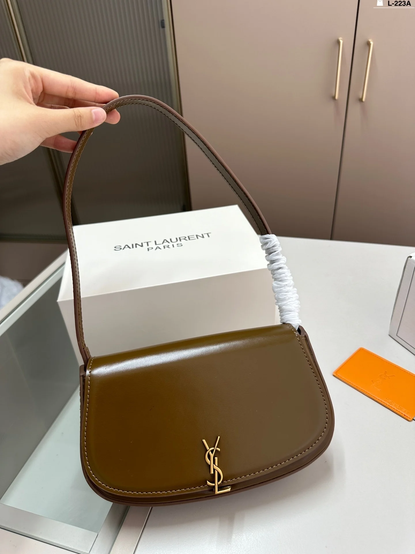 копия 1: 1 Простая И Щедрая Сумка Через Плечо С Простым Дизайном Виде Полумесяца В