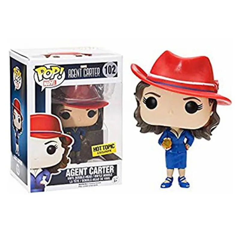 Funko Pop Marvel Movie Agent Carter # 96. Отклоняющий агент. Коллекция 102 виниловые фигурки игрушки