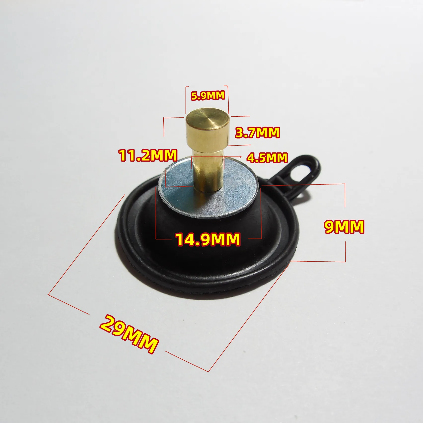 Набор для ремонта карбюратора мотоцикла Yamaha Virago XV400 (2NT)3JB с диафрагмами и уплотнительными кольцами (оригинальный заводской стандарт)