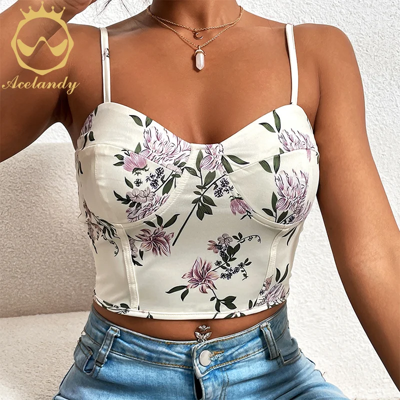 ACELANDY-Seamless Women's Underwear Flowers Lingerie Female Comfort Bralette Sexy Push Up Bras Slim Fit Ladies Sling Brassiere