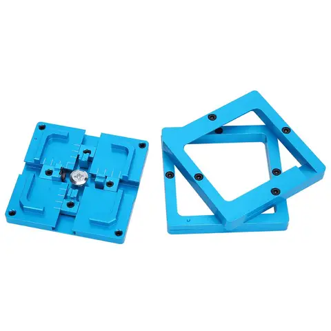 BGA Reballing Rework Station Double Frame Template Stencil Welder Kits 80 x 80 мм