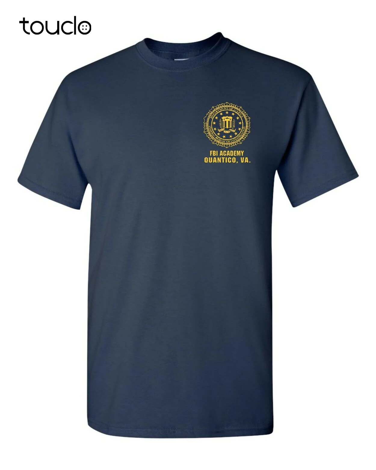 

United States FBI Academy Quantico VA Police FRONT ONLY Unisex Tee Shirt
