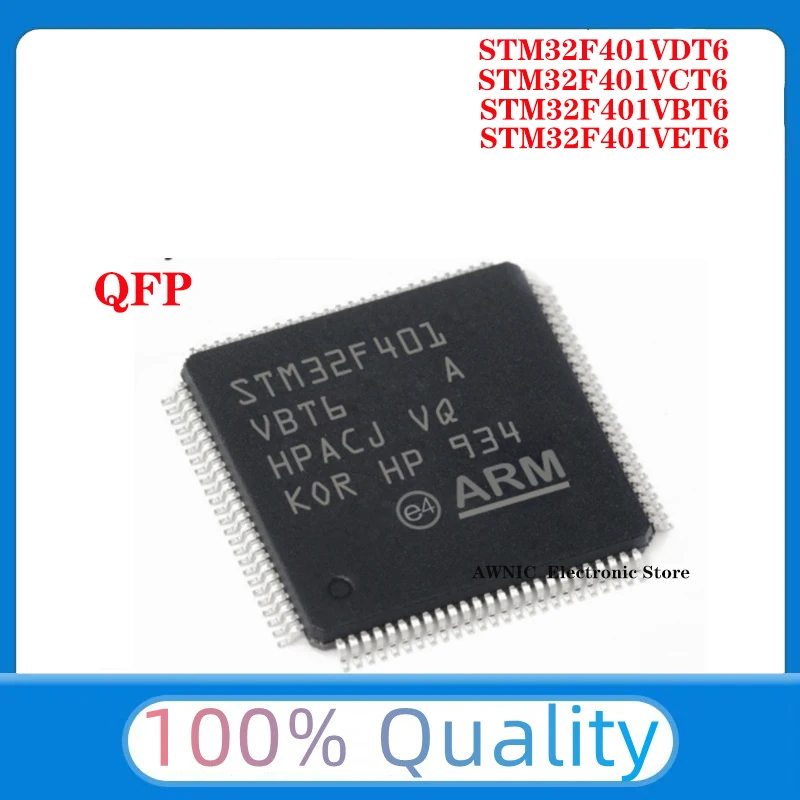 

100% оригинальная микросхема microordenador STM32F401VBT6 STM32F401VCT6 STM32F401VET6 STM32F401VDT6