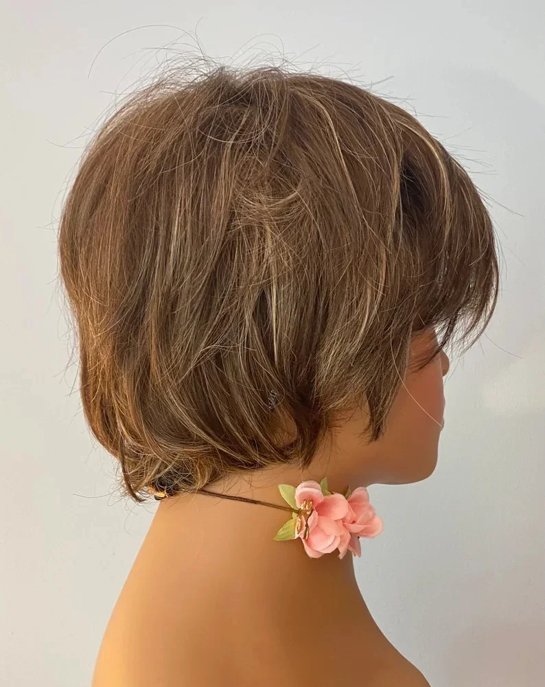 Синтетические парики из высокотемпературного волокна 100% японское волокно омбре