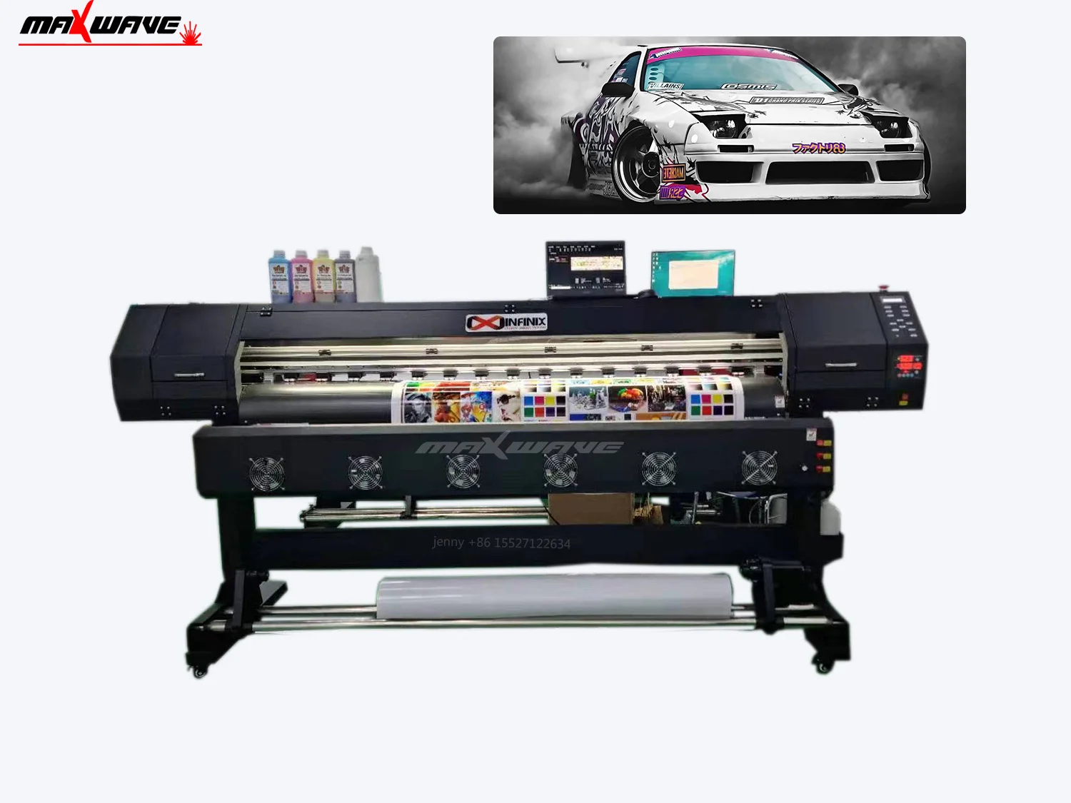 

High Quality Dx5 Xp600 1.6m 1.8m 3.2m Large Format Inkjet Printing Machine Cheap Multi-functional Eco Solvent Printer Price