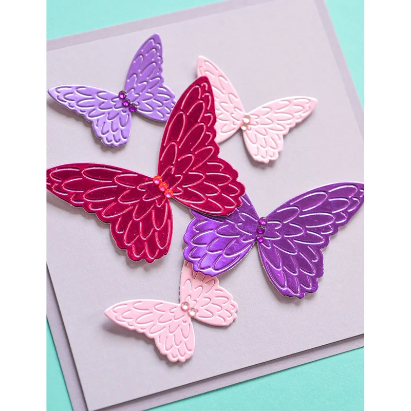 AliliArts 2022 металлические штампы для резки бабочки сделай сам скрапбукинг