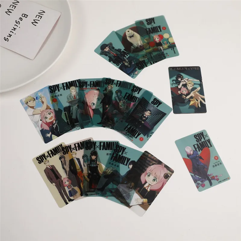 

16pcs/set Anime SPY x FAMILY Cartoon PVC Transparent Photocard Postcar Twilight Anya Forger Yor Forger Anime Lovers Collection