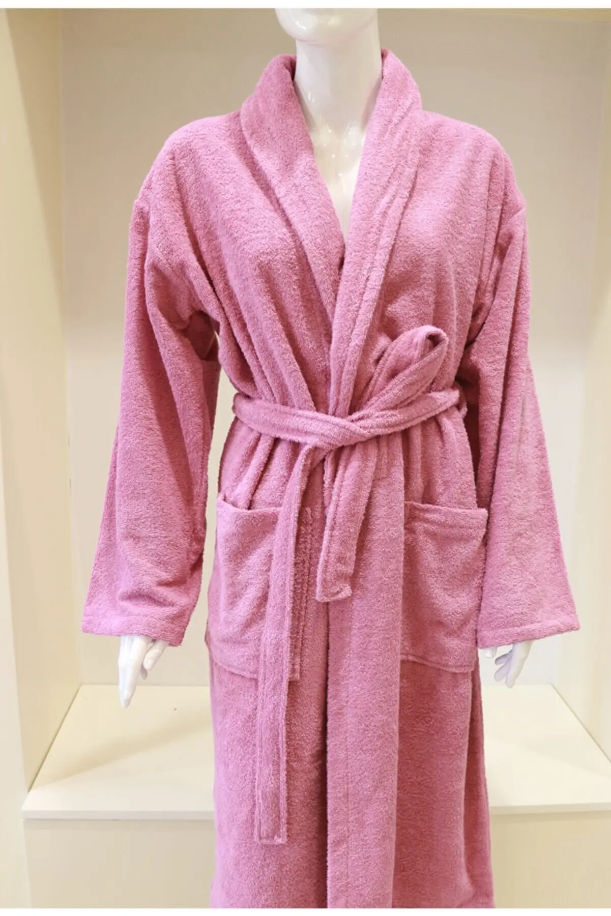 Unisex bathrobe towel colorful pink green blue purple bath robe pocketed bathrobe women bath robe men bathrobe new season